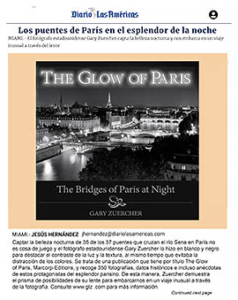 Diario Las Americas , "The bridges of Paris in the splendor of the night"
