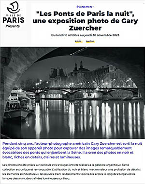 Les Ponts de Paris la nuit featured in Ville de Paris